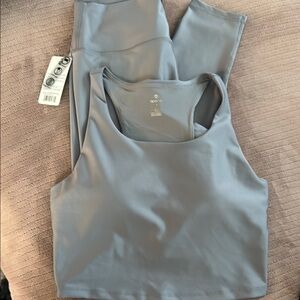 Apana Gray Activewear Set